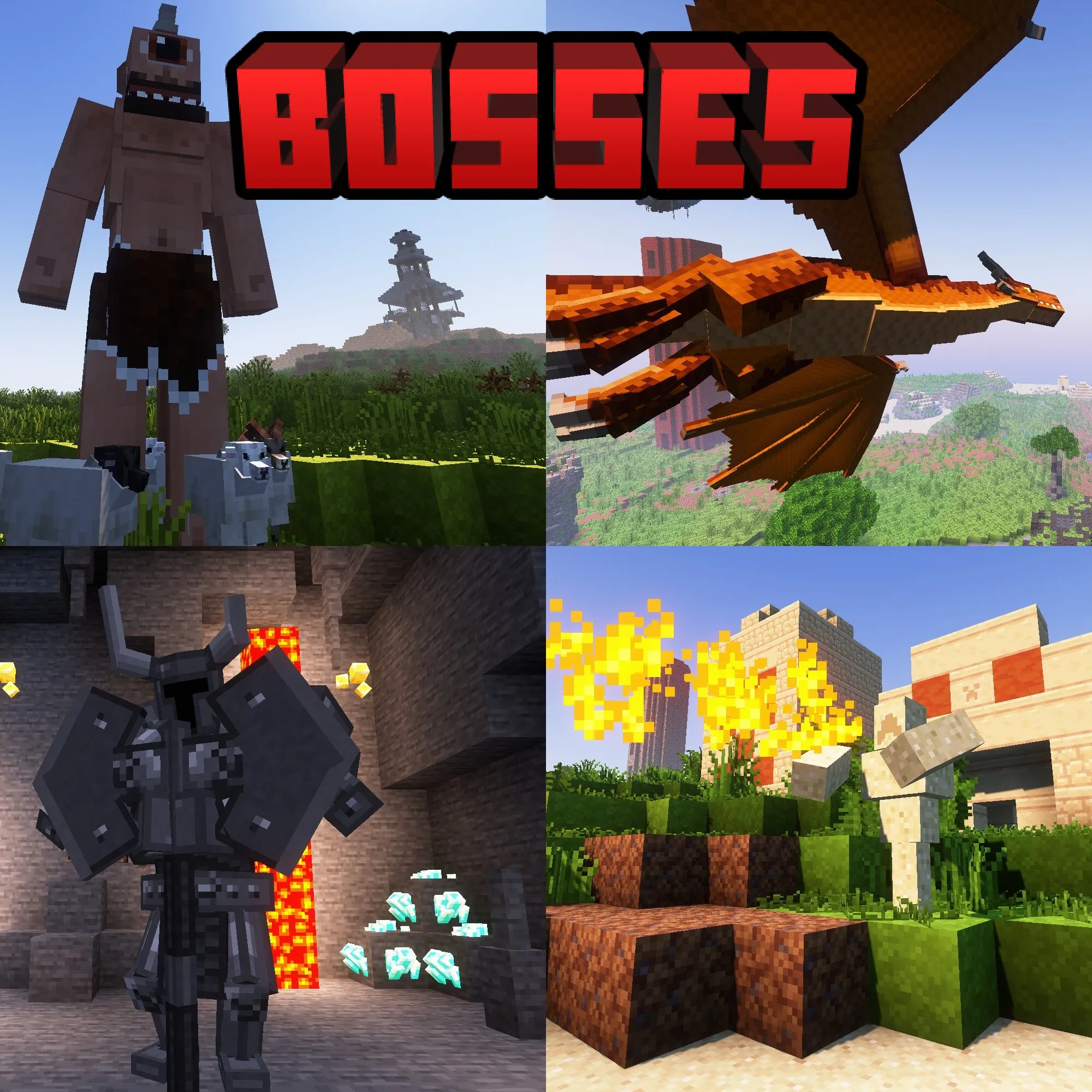 ANGELIC WORLD, Модпаки, Minecraft