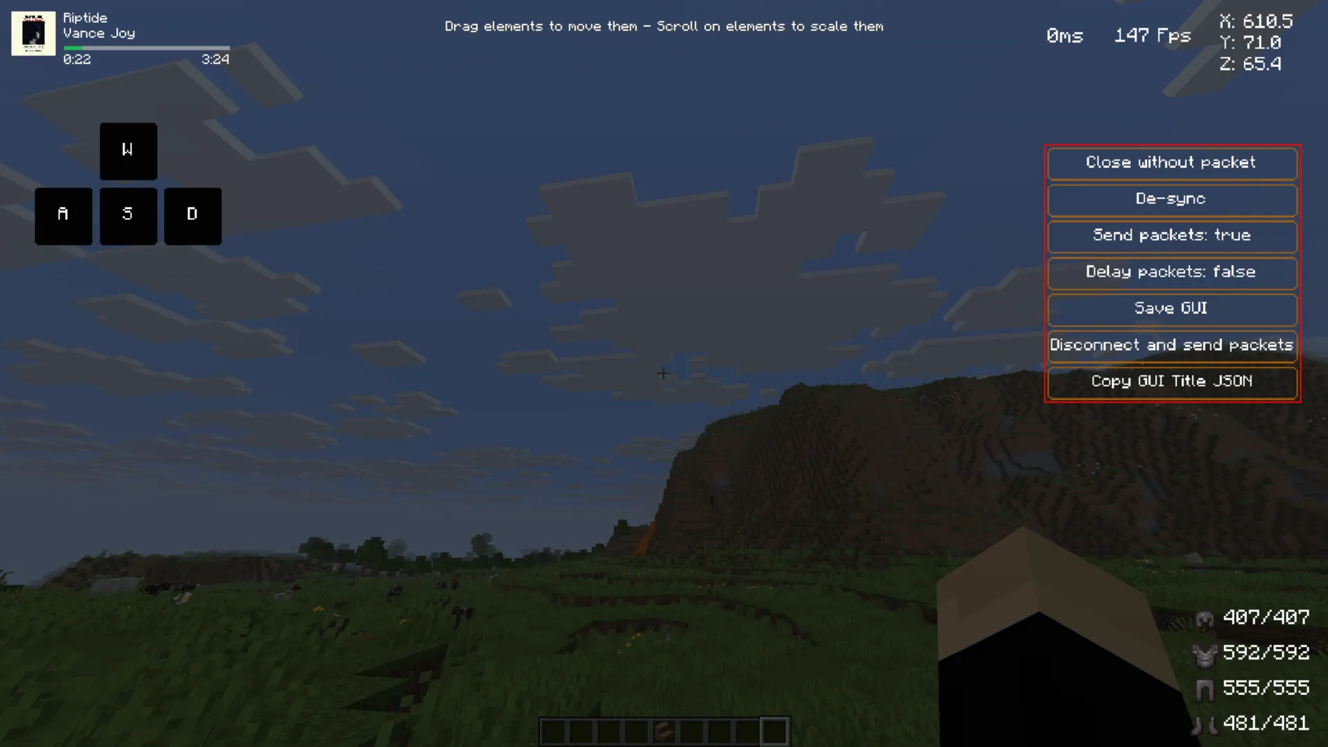 Cinnamon Client — скриншот 5 (Моды, Minecraft)