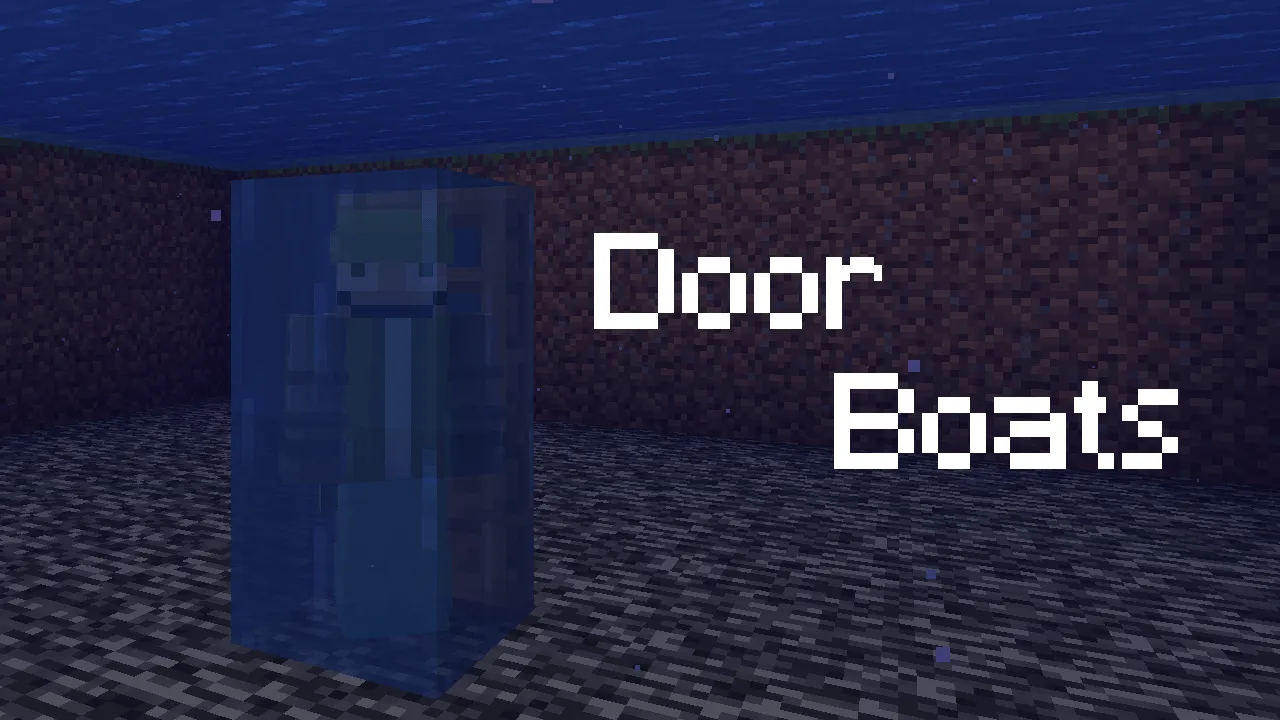 Door Boats — скриншот 1 (Текстуры, Minecraft)