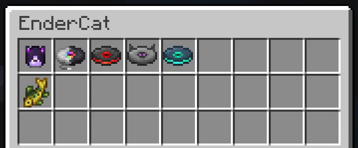 EnderCat - New Pet and Music Discs, Моды, Minecraft