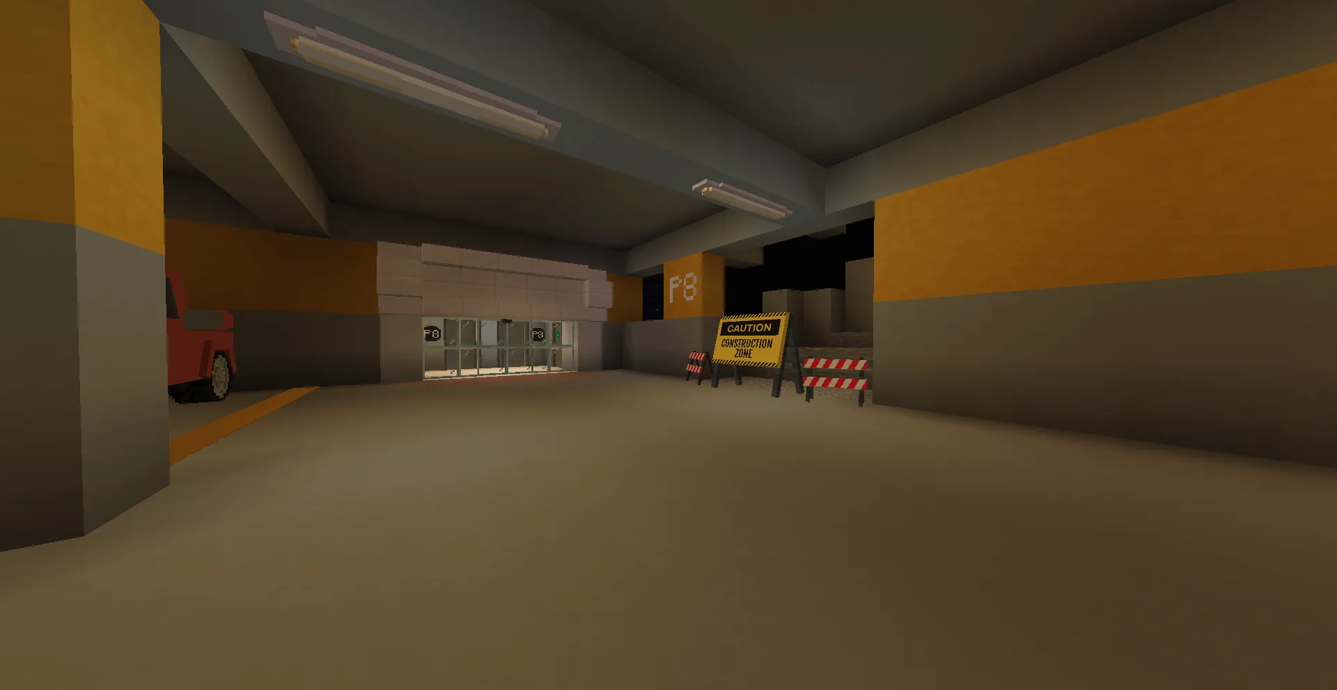 The Parking Lot | Anomaly Horror — скриншот 2 (Карты, Minecraft)