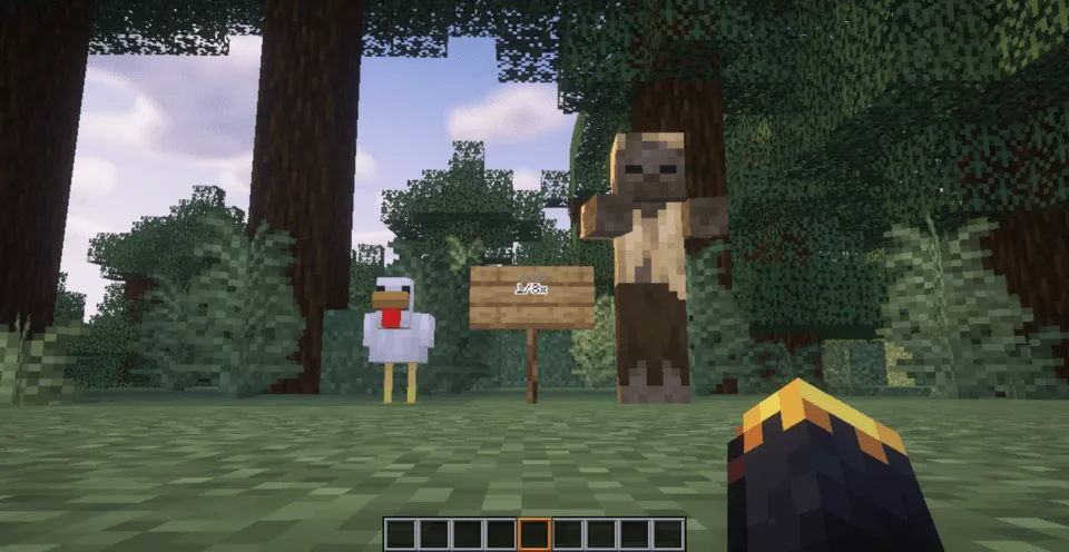 Chisel Me : Player Scaler, Дата-паки, Minecraft