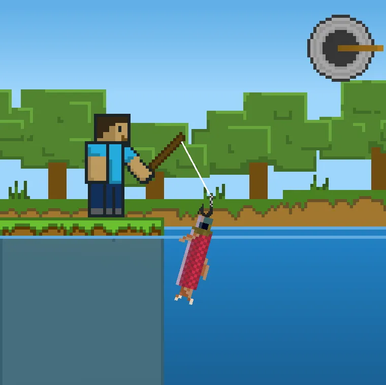 Steve Goes Fishing — скриншот 3 (Моды, Minecraft)