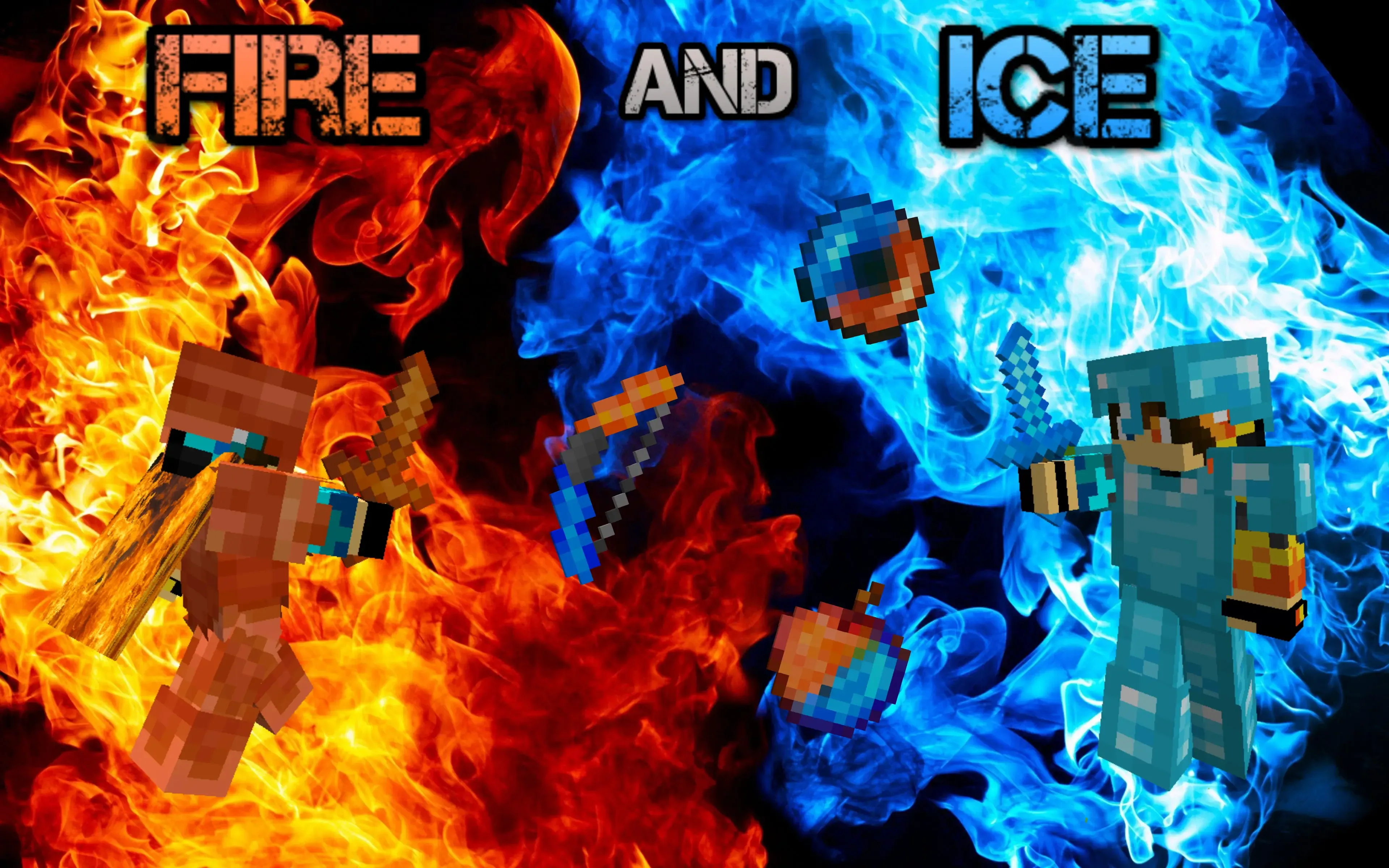 Fire and Ice — скриншот 1 (Текстуры, Minecraft)