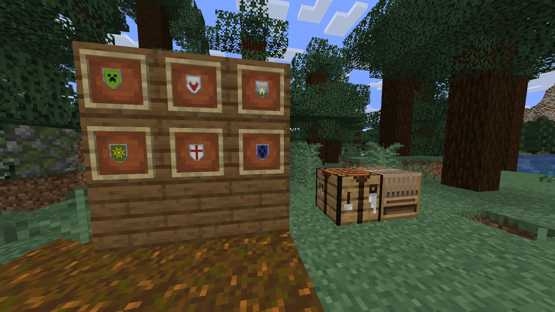 Simple Kite Shield, Текстуры, Minecraft