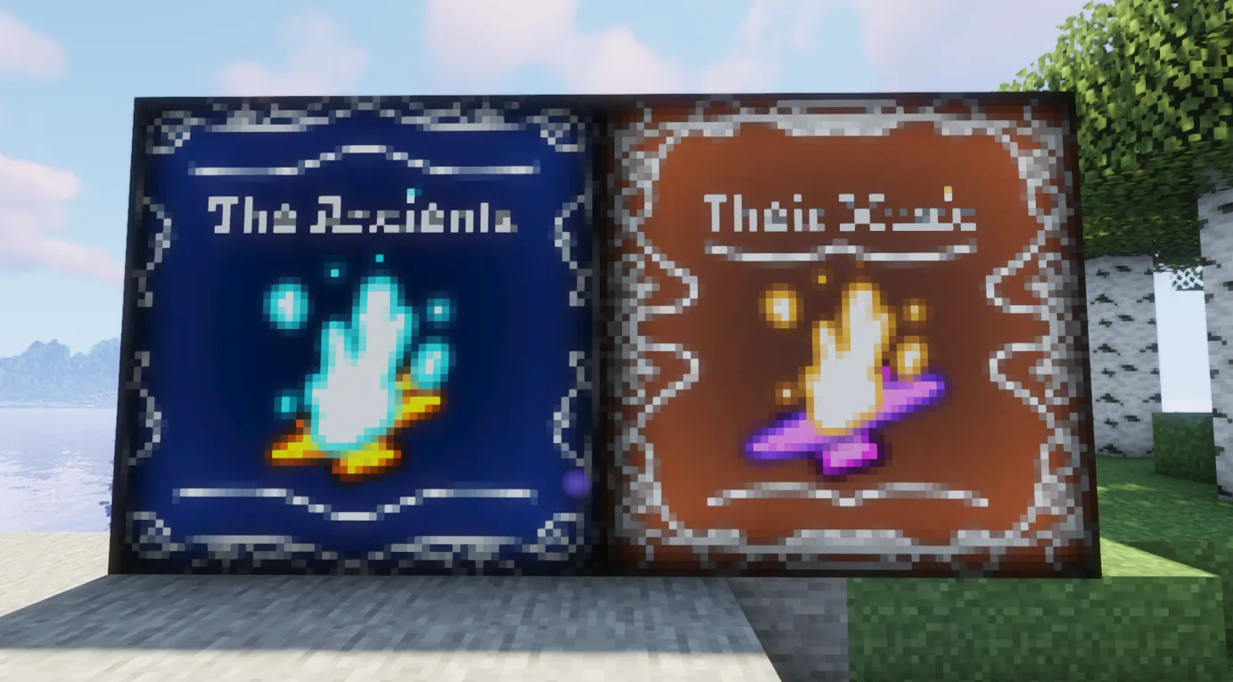 The Ancients, Текстуры, Minecraft