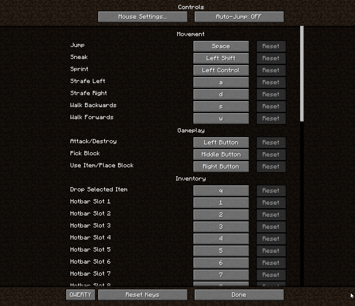 LocalKeys, Моды, Minecraft