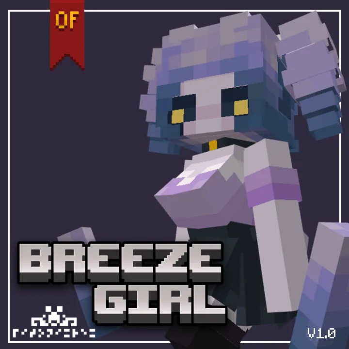 Breeze Girl, Текстуры, Minecraft
