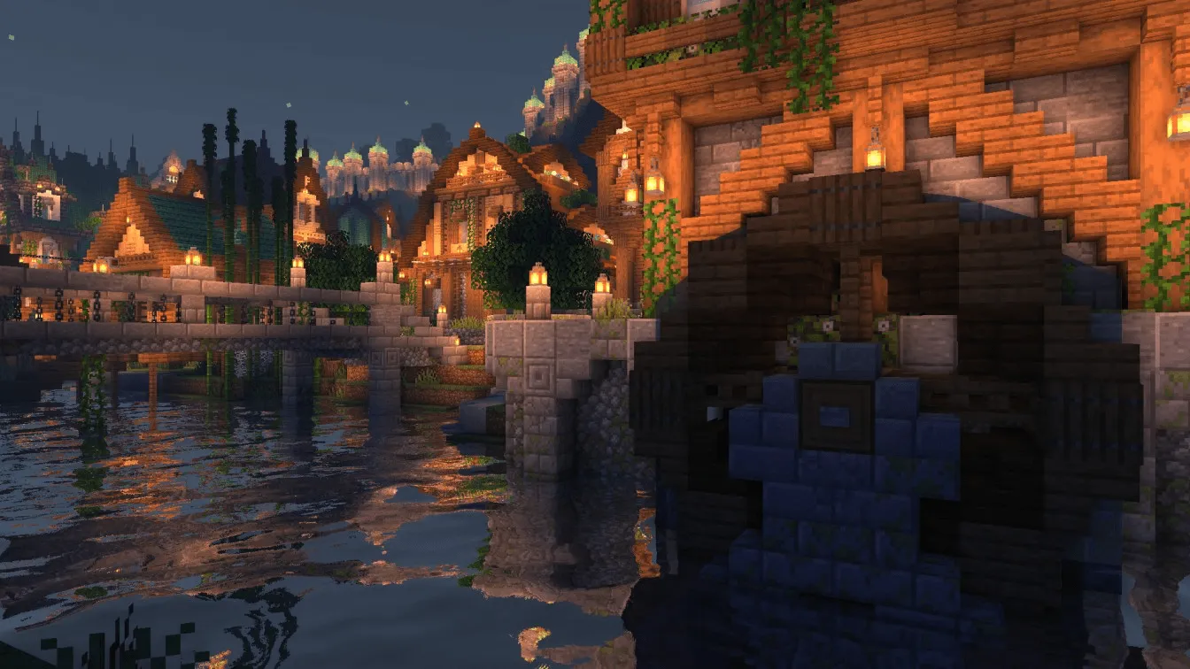 Eclipse — скриншот 1 (Шейдеры, Minecraft)