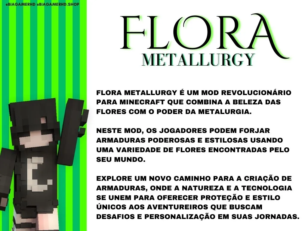 Flora Metallurgy, Моды, Minecraft