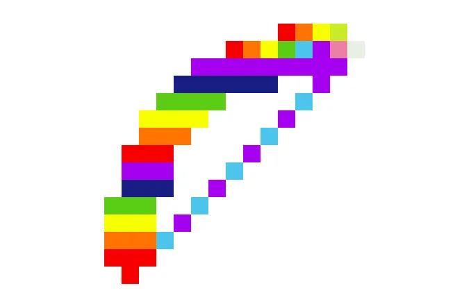 Kawaii World rainbow items — скриншот 9 (Текстуры, Minecraft)