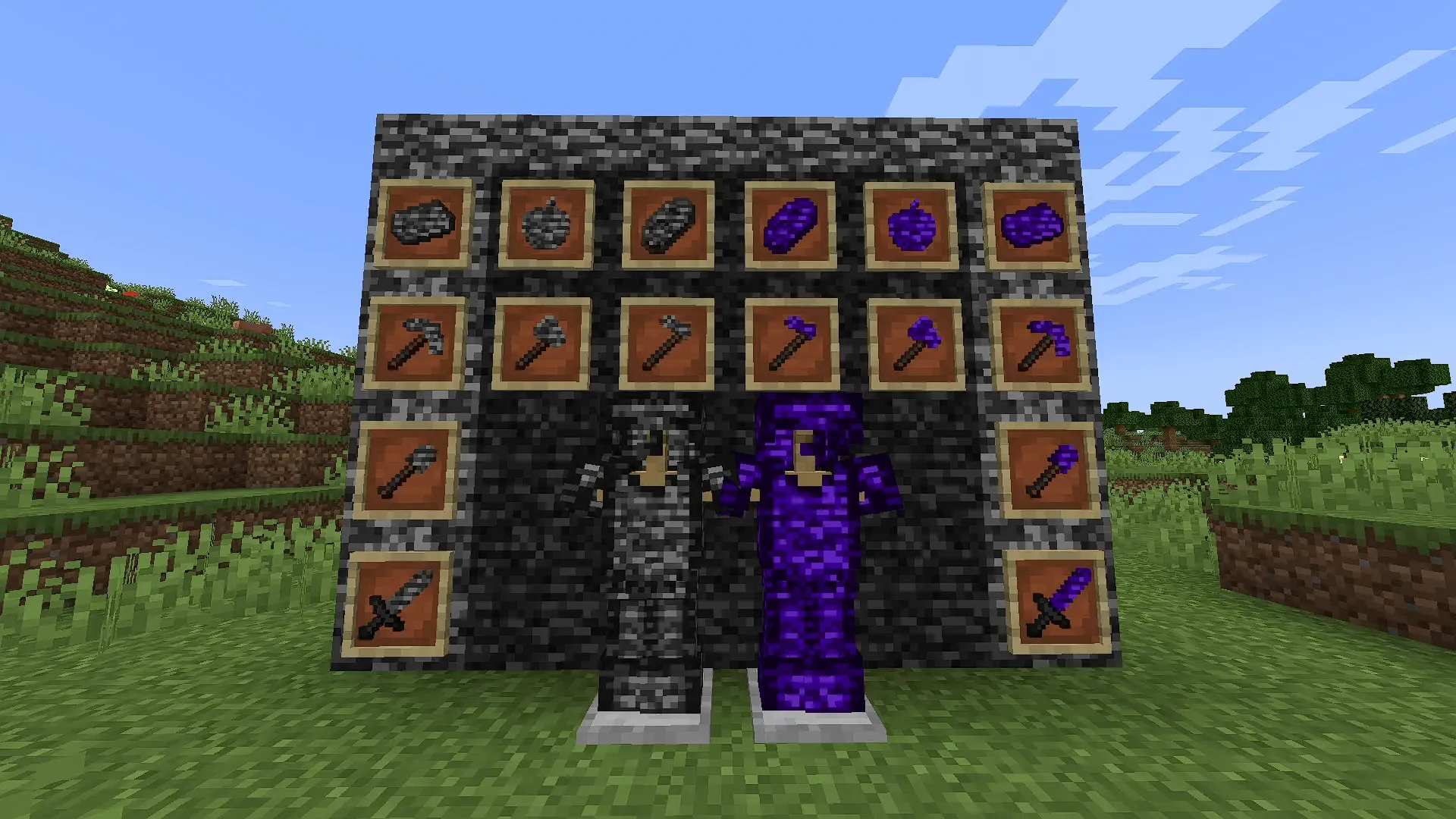 Bedrock Items & AnyMore — скриншот 2 (Моды, Minecraft)