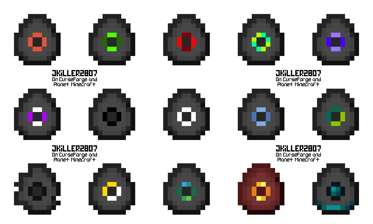 Egg-verything ("Egg Jam"), Текстуры, Minecraft