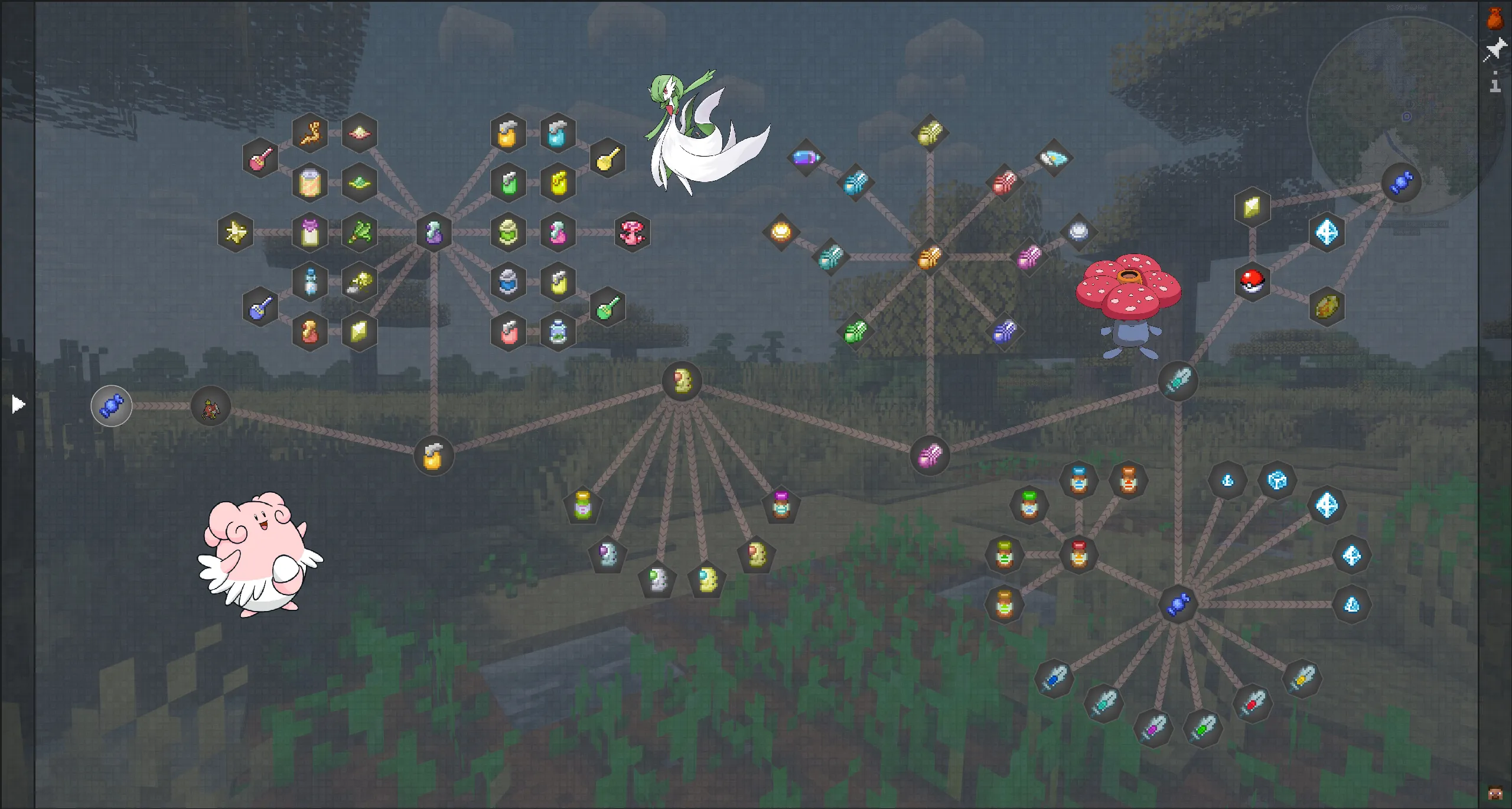 Immersive Pixelmon - A New Pokemon Era (with Distant Horizons, Pixelmon & Quests), Модпаки, Minecraft