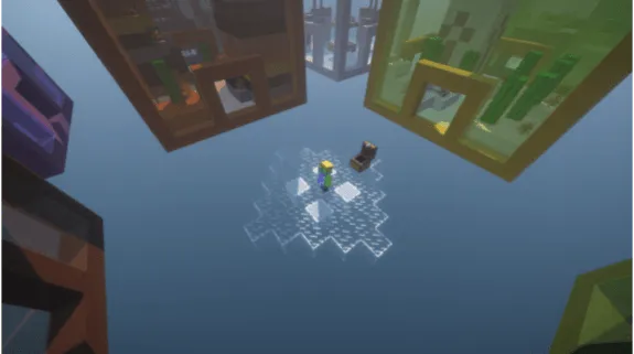 Skycubes, Карты, Minecraft