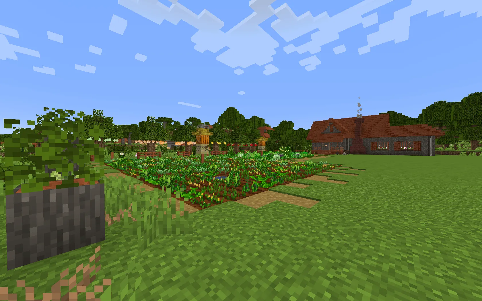 Benji's StardewCraft - Farming and Town Management — скриншот 1 (Модпаки, Minecraft)