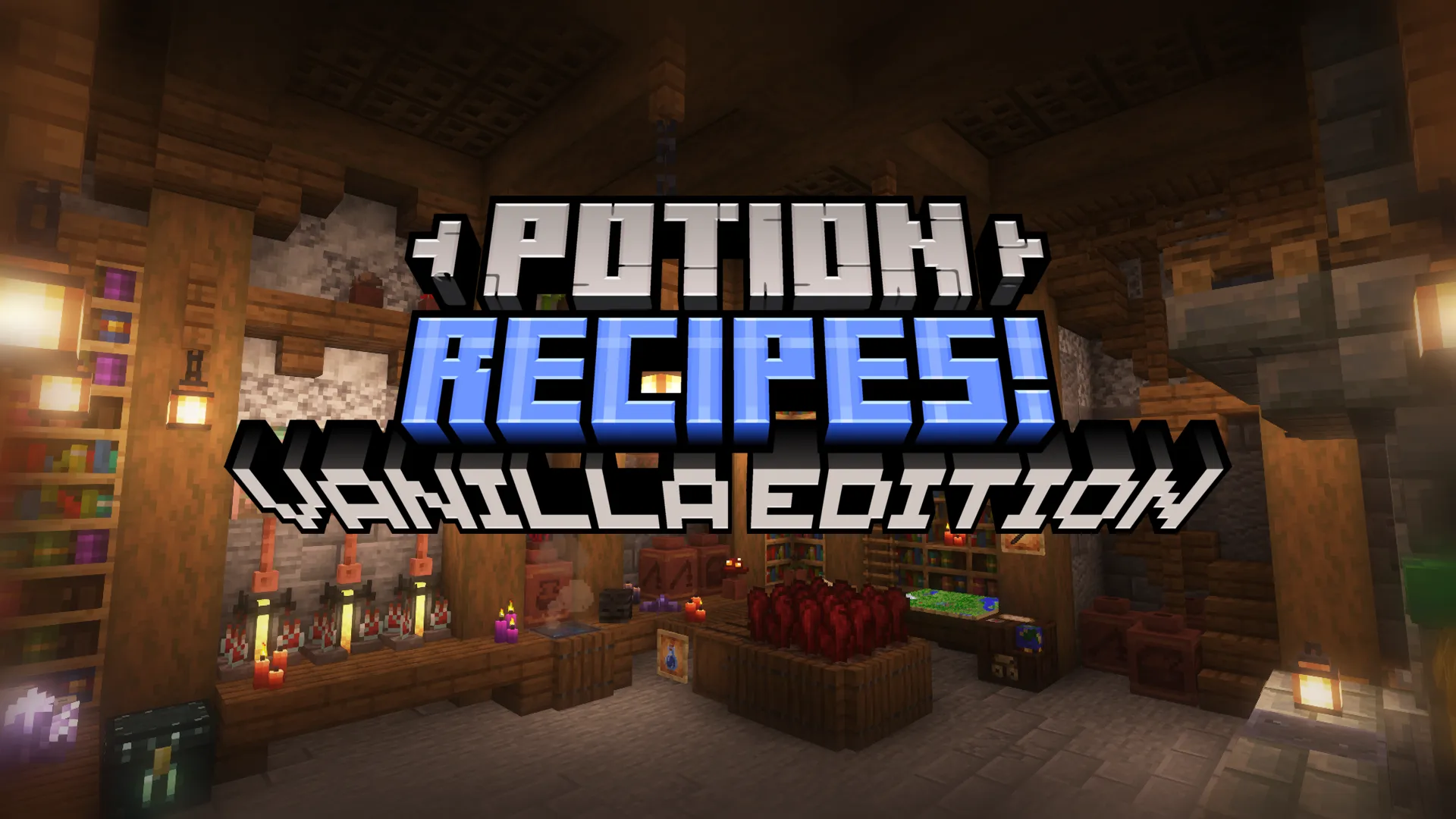 Potion Recipes: Vanilla Edition!, Текстуры, Minecraft