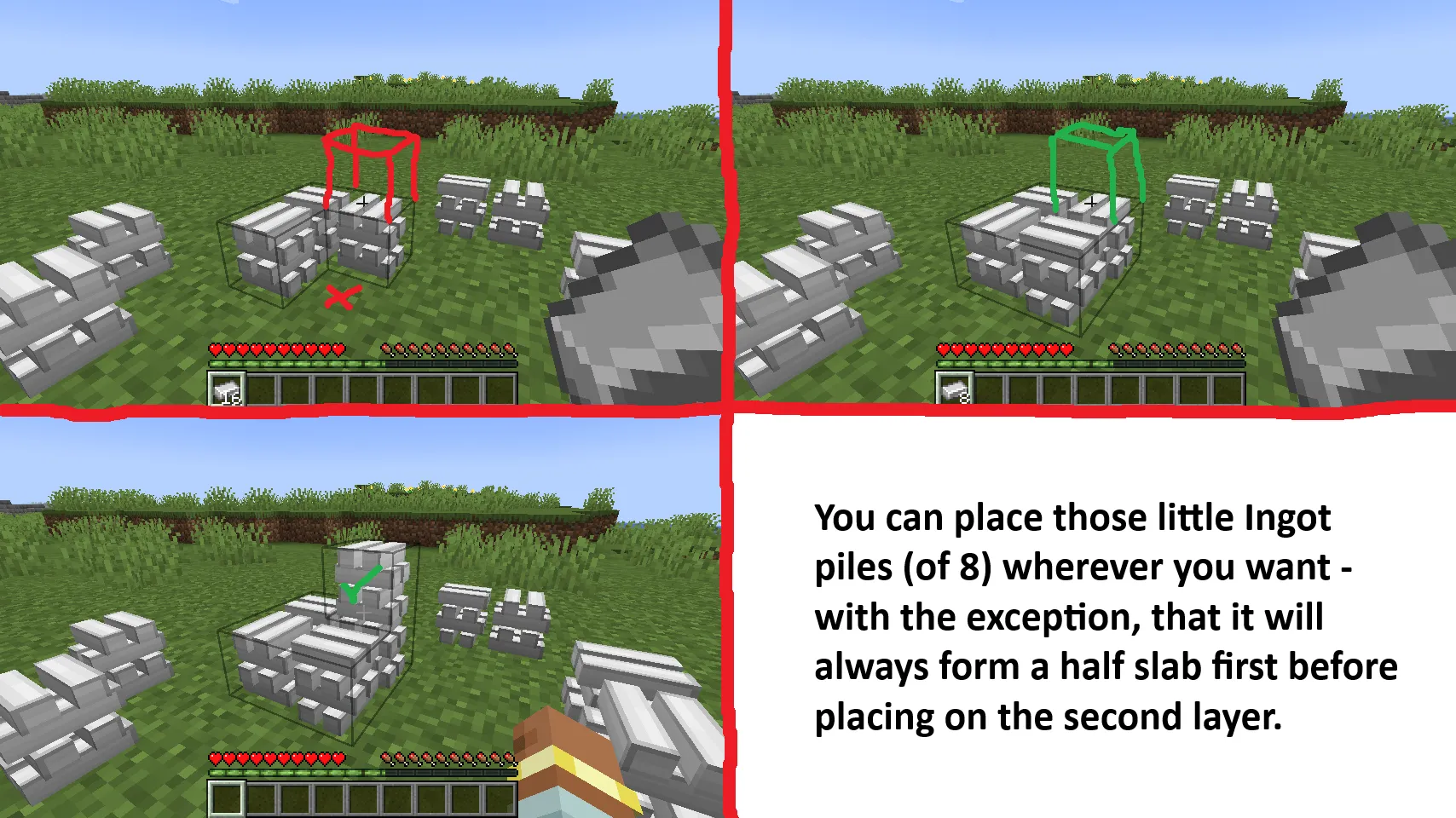 PreciousPiles — скриншот 1 (Моды, Minecraft)