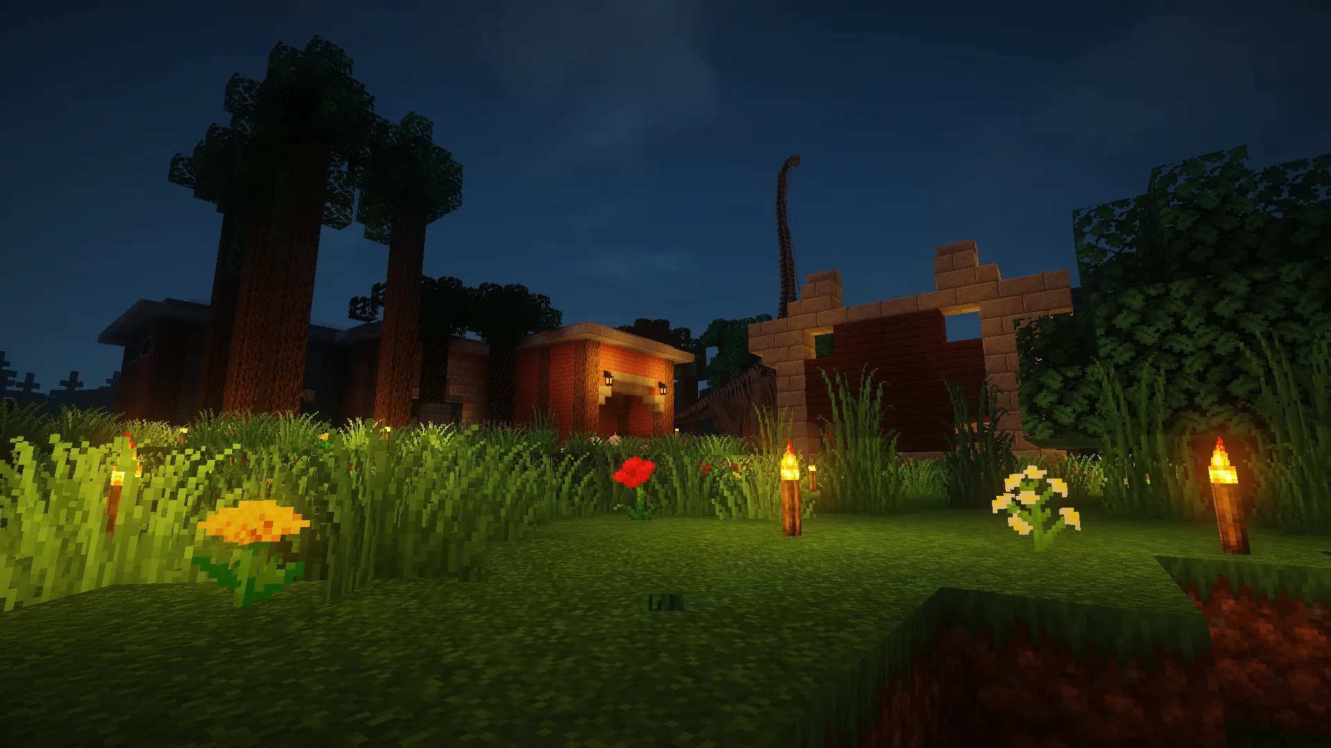 Jurassic Reborn Official Server — скриншот 5 (Модпаки, Minecraft)