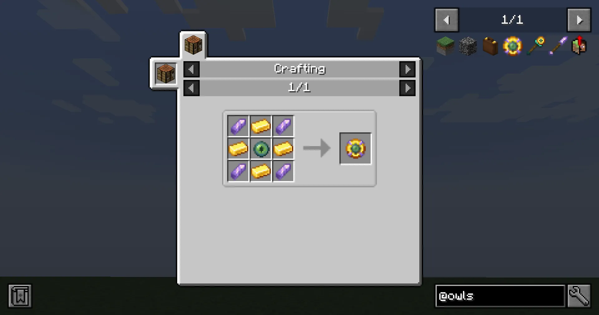 Owl's Pocket Dimension, Моды, Minecraft