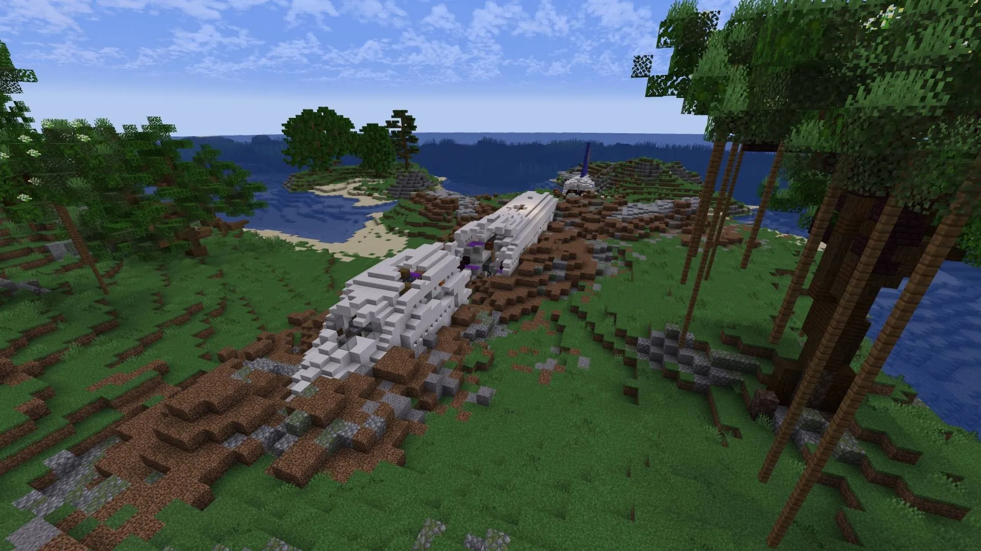 Plane Crash: Survival Island — скриншот 2 (Карты, Minecraft)