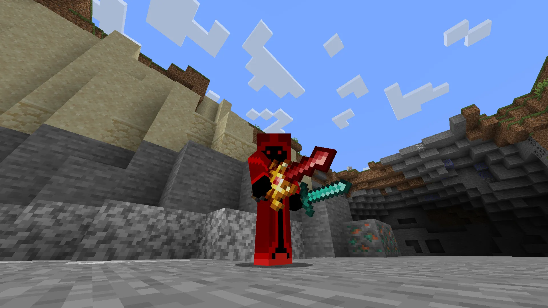 Longer Scarab Sword for Fossils and Archeology: Revival — скриншот 4 (Текстуры, Minecraft)