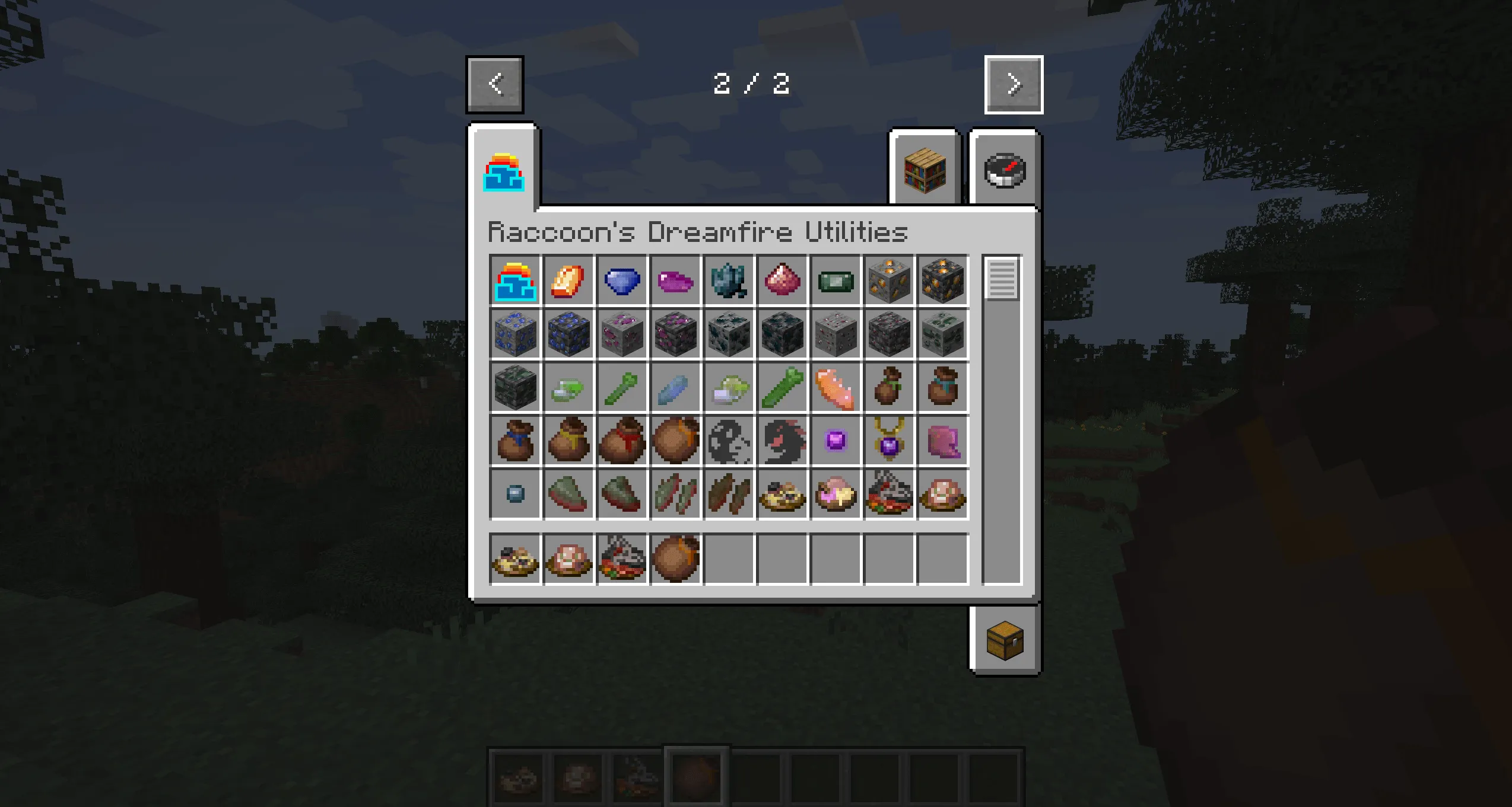 RDU: Raccoon's Dreamfire Utilities, Моды, Minecraft