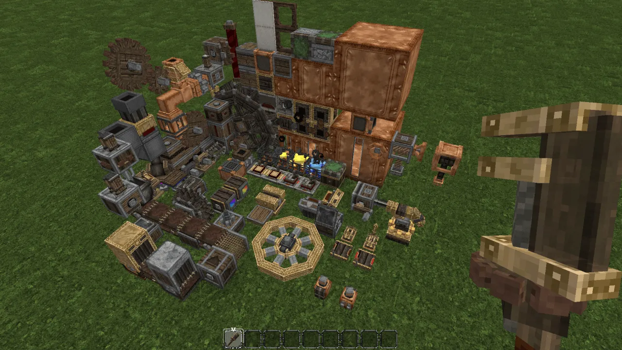 Create Conquested, Текстуры, Minecraft