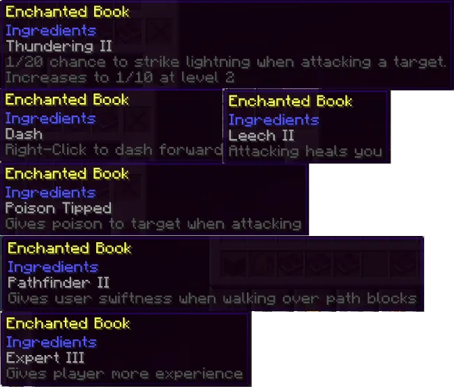 Keeg's Weapons — скриншот 3 (Моды, Minecraft)