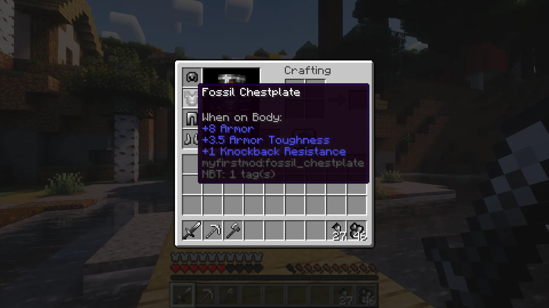 Ancient Reptiles, Моды, Minecraft
