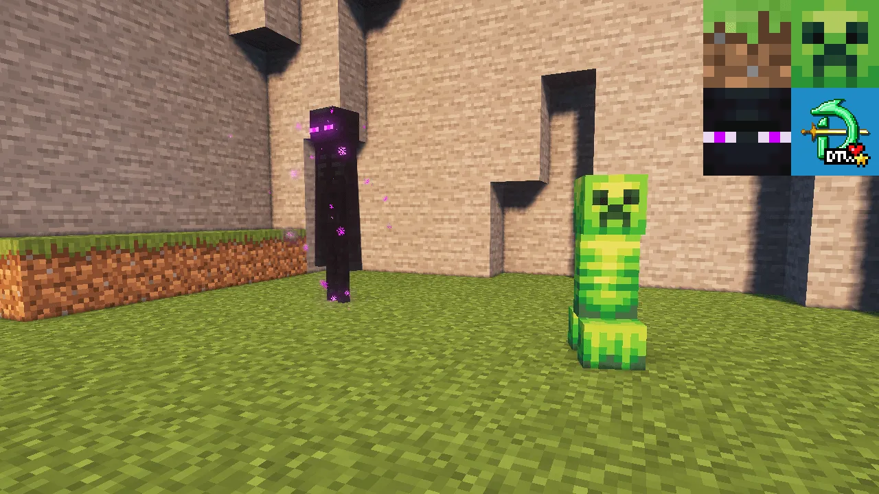 Overhauled Mobs Refreshed — скриншот 3 (Текстуры, Minecraft)
