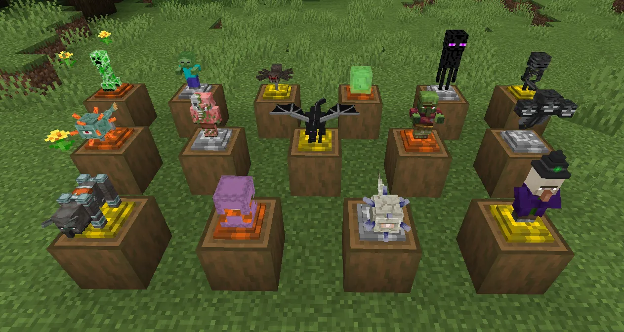 Mob Statues (MS), Моды, Minecraft