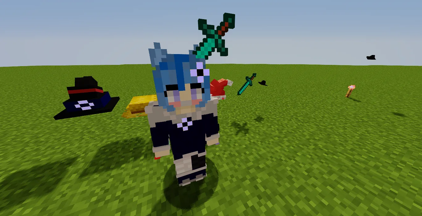 Custom Random Hats, Текстуры, Minecraft