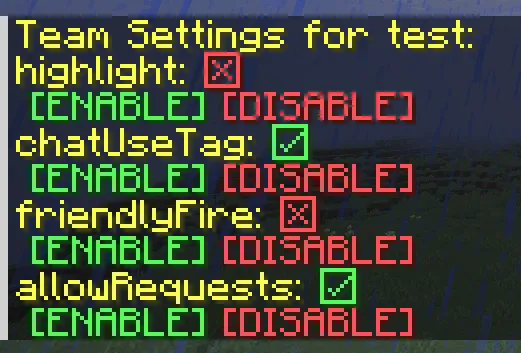 Allied: Teams, Моды, Minecraft