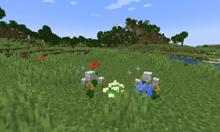Fluffy dandelion, Текстуры, Minecraft