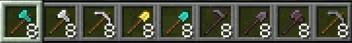StackableTools — скриншот 1 (Моды, Minecraft)