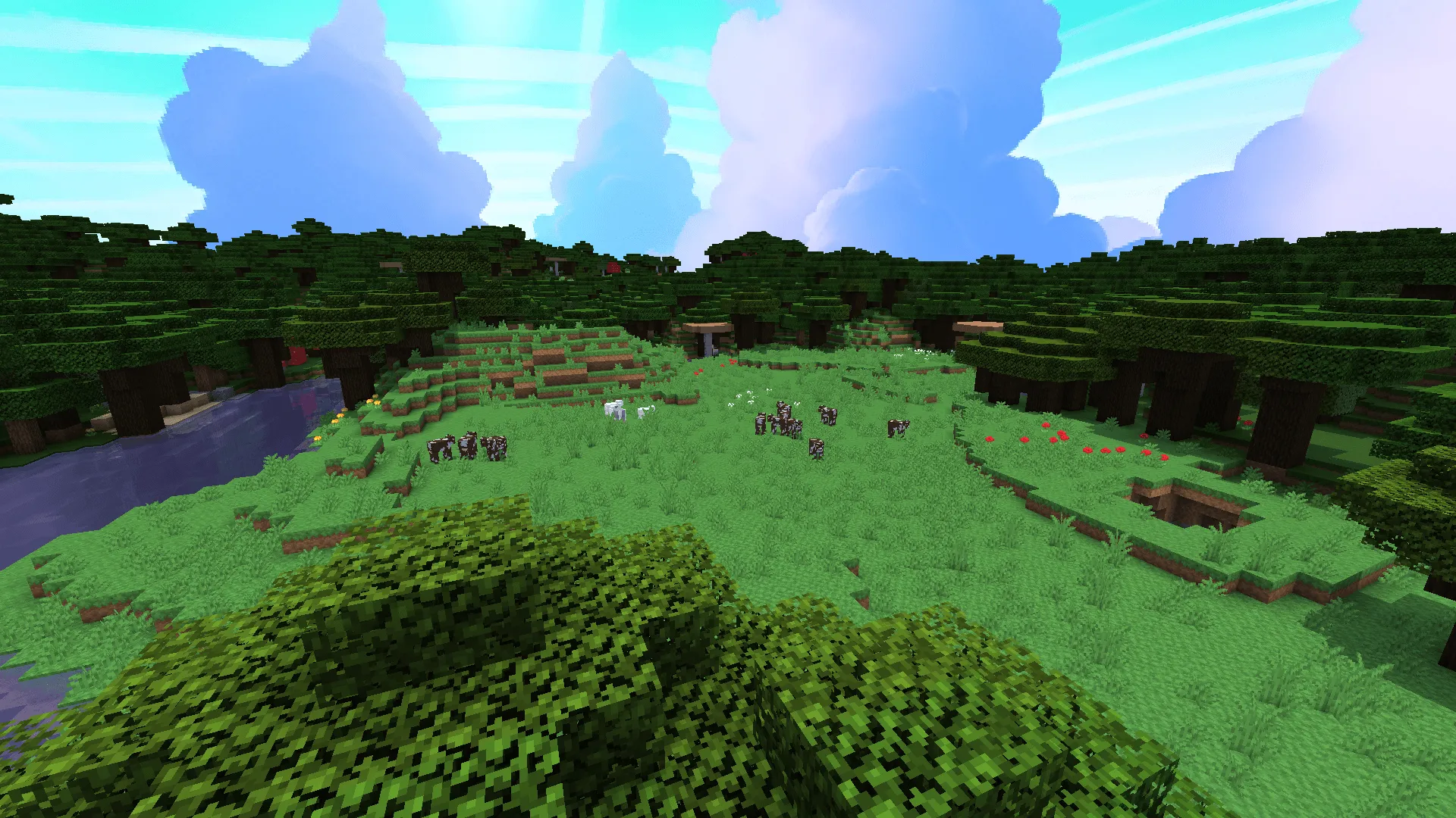 Blue sun — скриншот 2 (Текстуры, Minecraft)