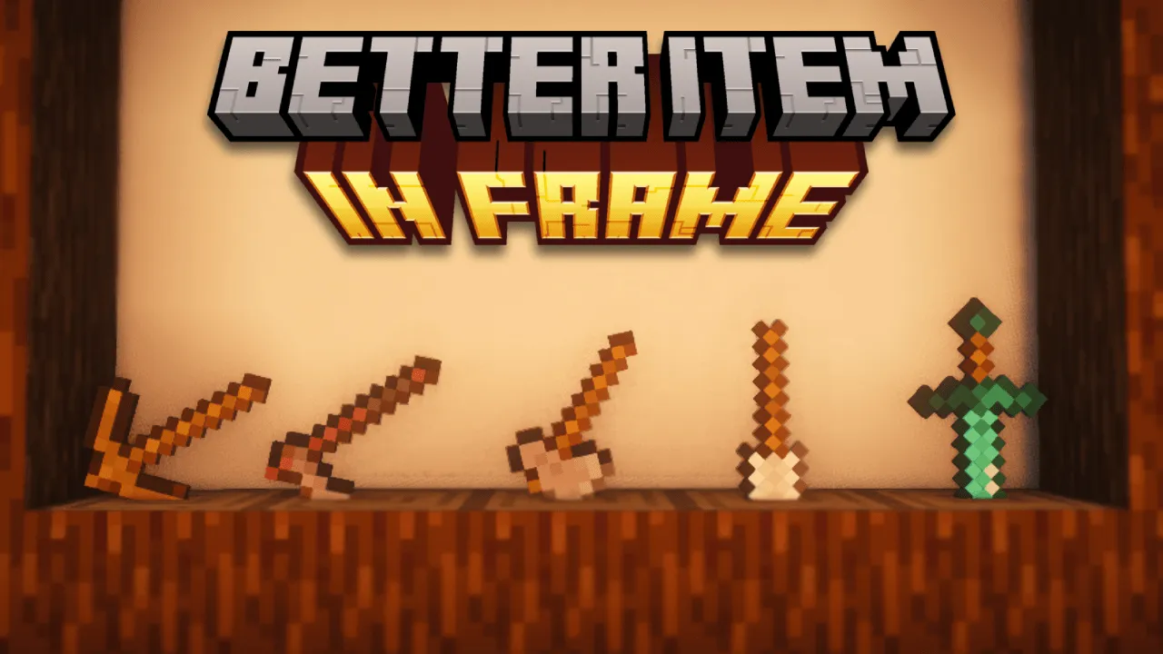 Better Item in Frame — скриншот 3 (Текстуры, Minecraft)