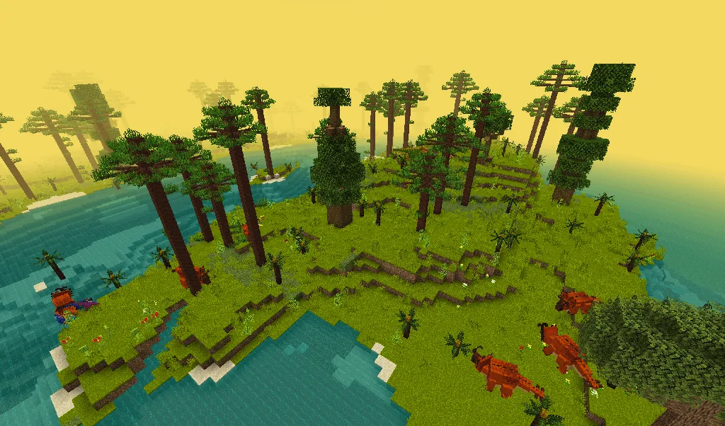 Dimensions of Alex's Caves, Моды, Minecraft