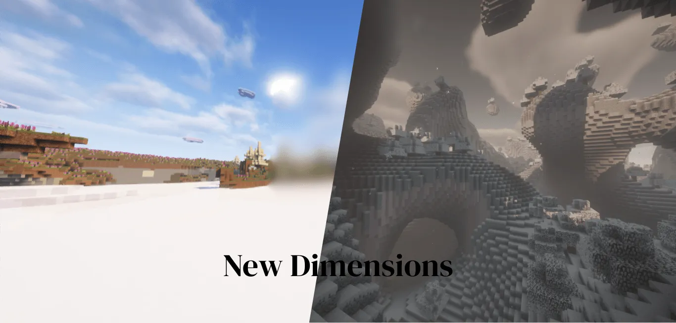 The Beginning And Heaven — скриншот 2 (Моды, Minecraft)