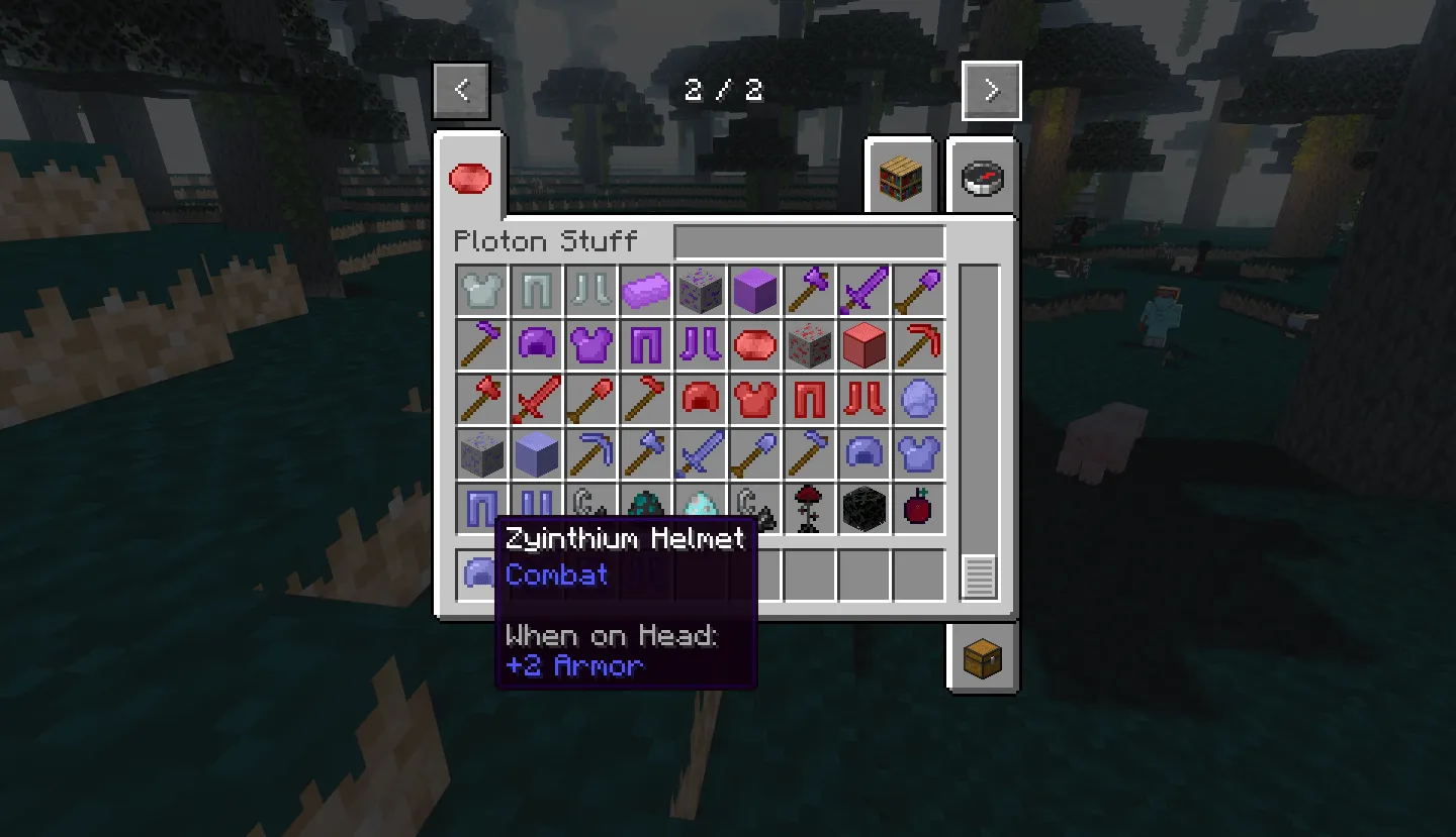 Ploton, Моды, Minecraft