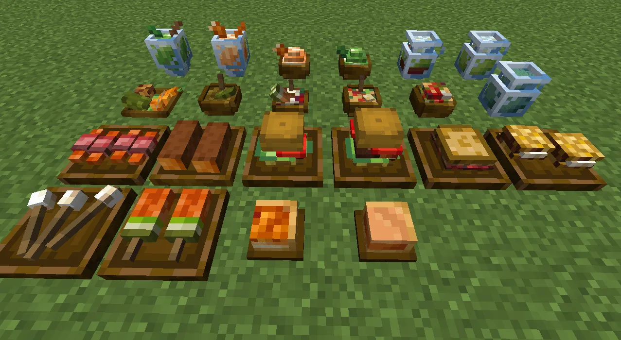 Display Delight, Моды, Minecraft
