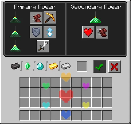 Undertale GUI — скриншот 4 (Текстуры, Minecraft)
