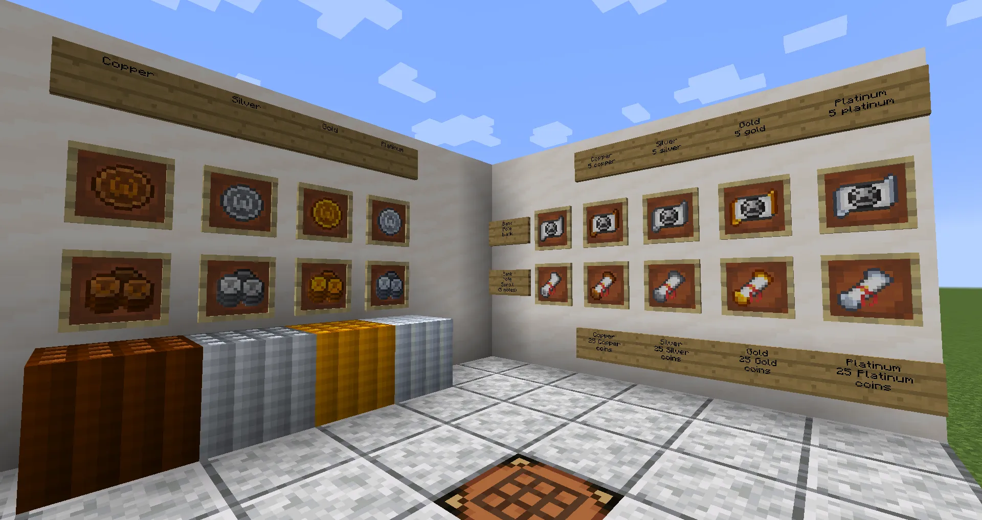 Coin Currency Mod, Моды, Minecraft