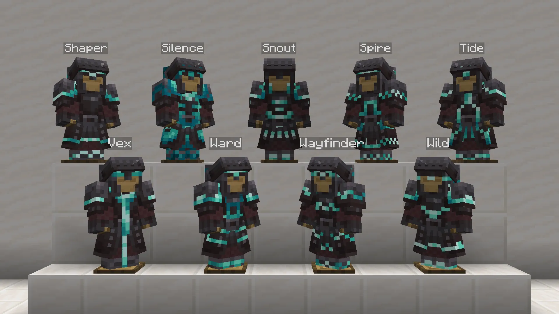 Armored Legacy, Текстуры, Minecraft