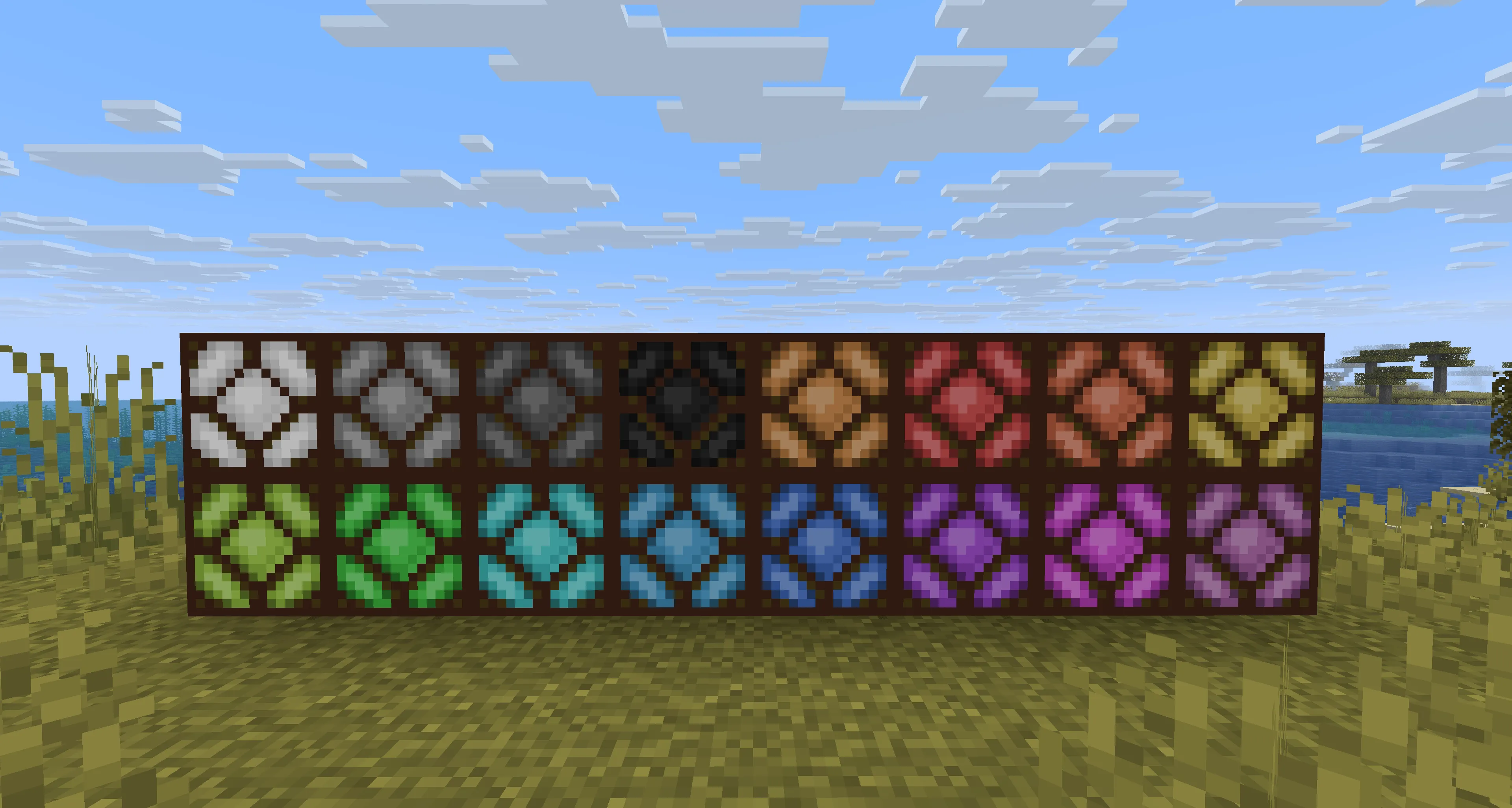 Multicolored Redstone Lamps — скриншот 2 (Моды, Minecraft)