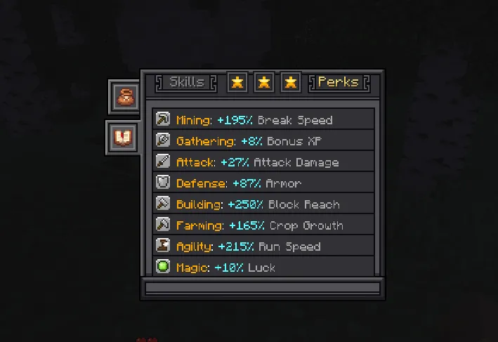 Reskillable Reimagined, Моды, Minecraft