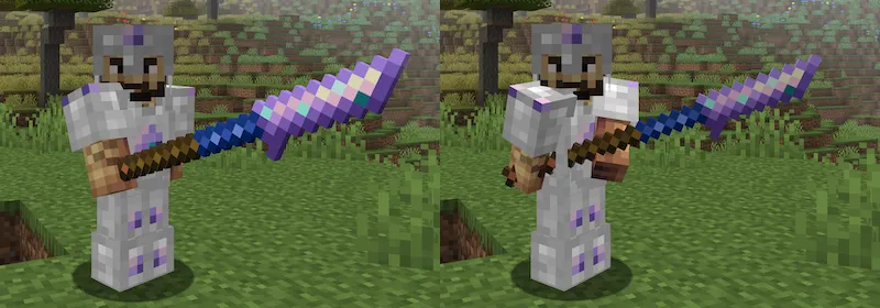 Diamethyst Medieval Weapons — скриншот 4 (Моды, Minecraft)