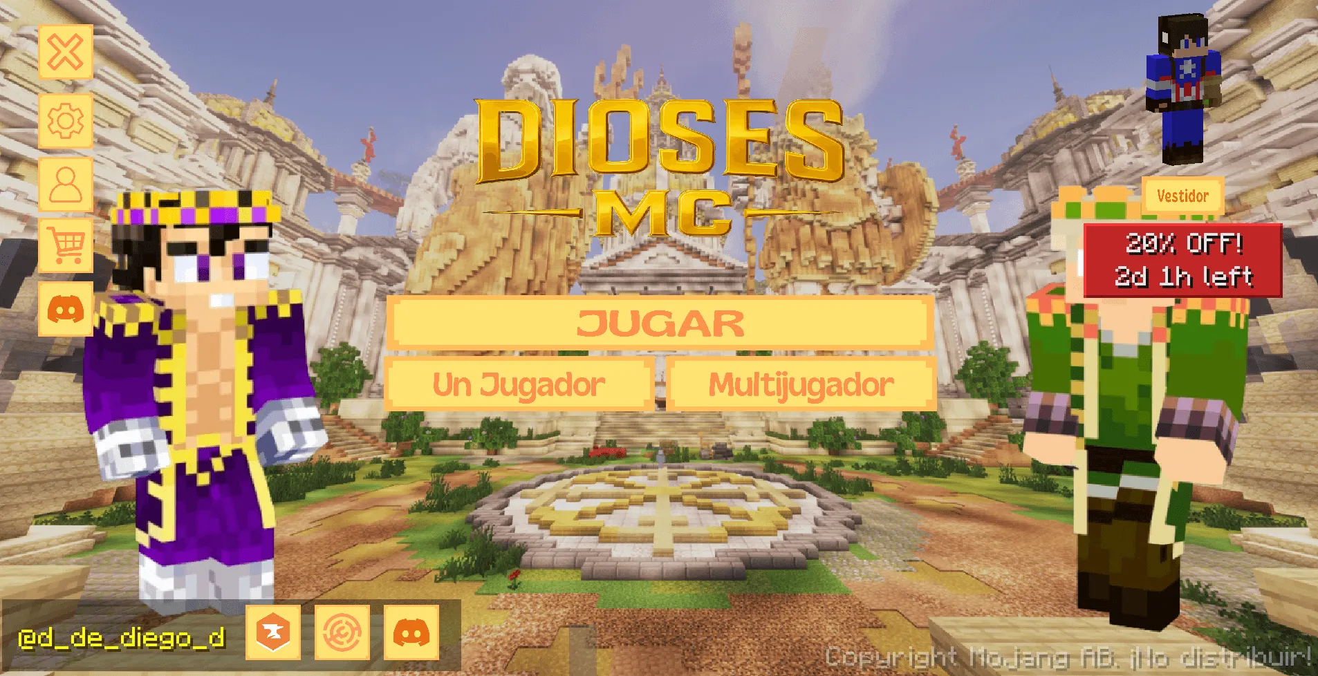 DIOSESMC - VEGETTA777 - WILLYREX - SERVER — скриншот 2 (Модпаки, Minecraft)