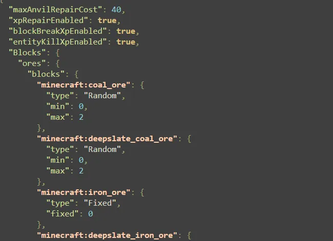 XP Simplifier — скриншот 1 (Моды, Minecraft)